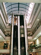 elevador panorâmico hidráulico