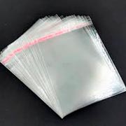 envelope plástico transparente com aba adesiva
