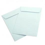 envelope branco com visor