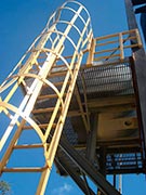 escada marinheiro em alumínio