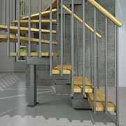 escada metálica