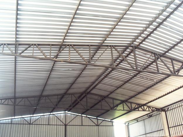 estrutura metálica para cobertura de garagem