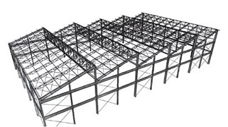 estrutura de aço para telhado