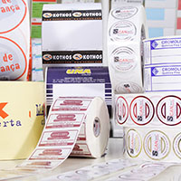 etiquetas adesivas personalizadas para pão de mel