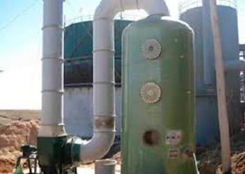 lavador de gases com ozônio