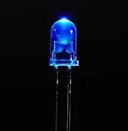 lâmpada de led amarela