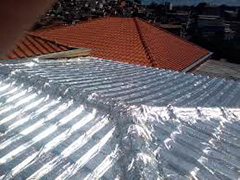 manta isolamento térmico telhado