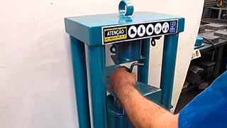 máquina de arquear semi automática