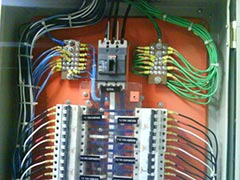 esquema de montagem de quadro elétrico