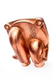 chapa de policarbonato bronze