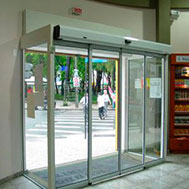 portas automáticas de vidro