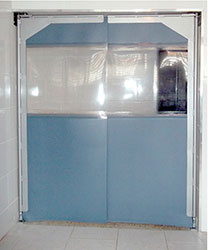 porta sanfonada de vidro