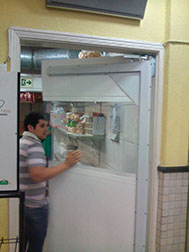porta flexível automáticas frigorífica