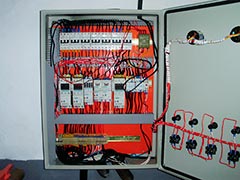 quadro de comando elétrico para gerador