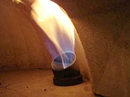 queimador a gás para forno de pizza