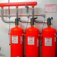 sistema de incêndio water spray ul fm