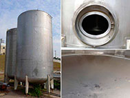 tanques de aço inox usados