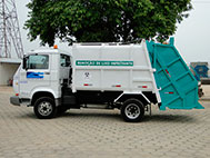 transporte de resíduos sólidos