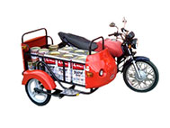 triciclo de carga motorizado