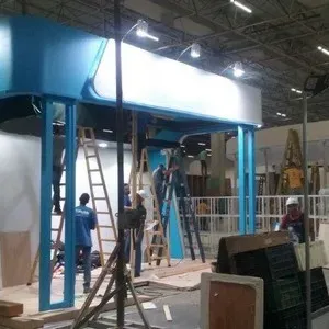montagem de stand de vendas