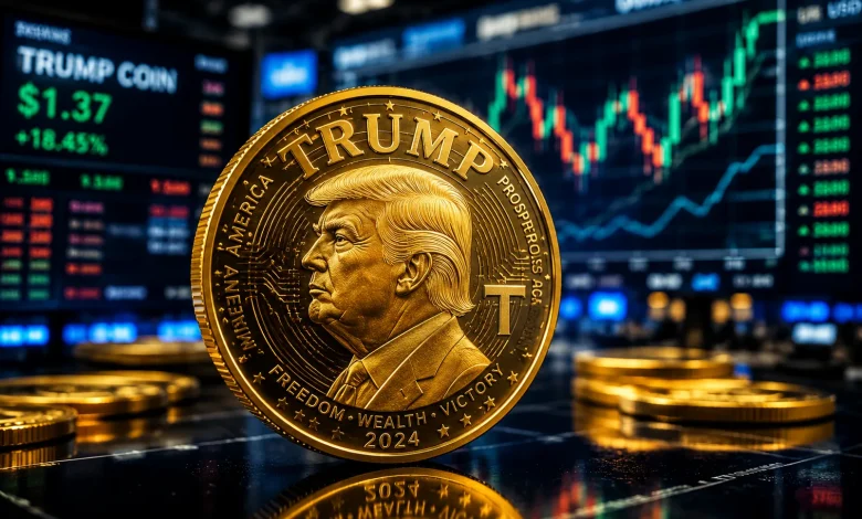Criptomoeda Trump Atinge US$ 58 Bilhões
