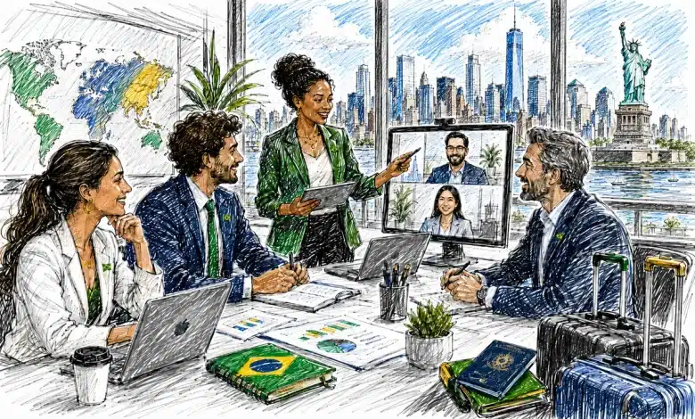 Brasil é destaque na contratação de trabalhadores internacionais