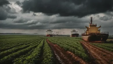 Anec prevê alta na exportação de soja do Brasil, mas chuva preocupa 2 Exportação de Soja do Brasil Aumenta em Fevereiro Apesar de Chuvas