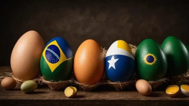 Exportações de Ovos do Brasil Crescem 22% em Janeiro 1 Exportações de Ovos do Brasil Crescem 22% em Janeiro