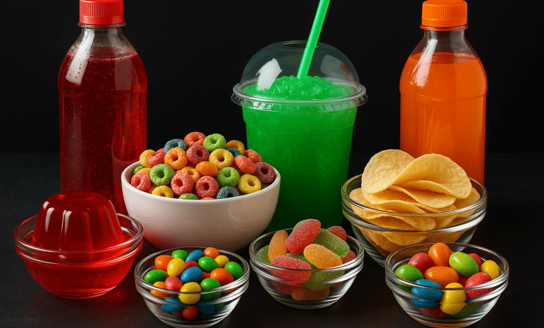 Governo dos EUA proíbe corantes artificiais em alimentos e bebidas