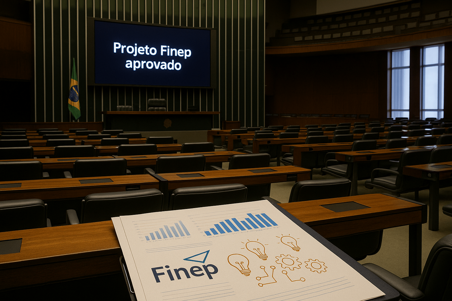 Câmara aprova projeto que autoriza Finep a assumir créditos de bancos falidos