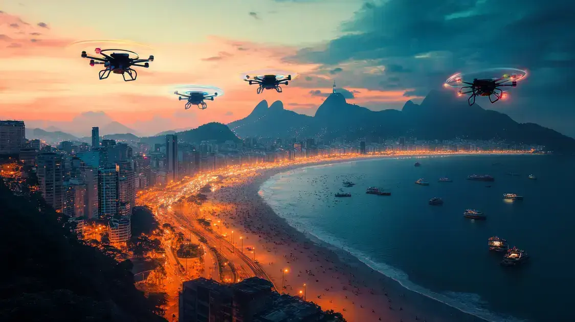 Biocápsulas e Drones Aumentam Eficiência em São Sebastião