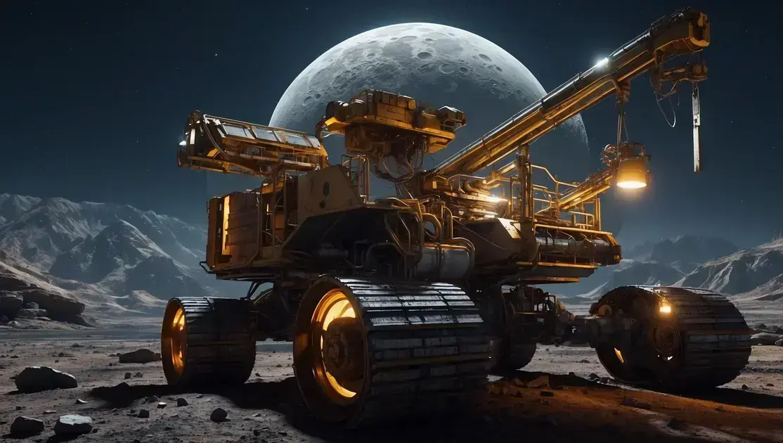 Interlune planeja avanço na extração de Hélio-3 lunar 2 Interlune Explora Hélio-3 Lunar para Computação Quântica