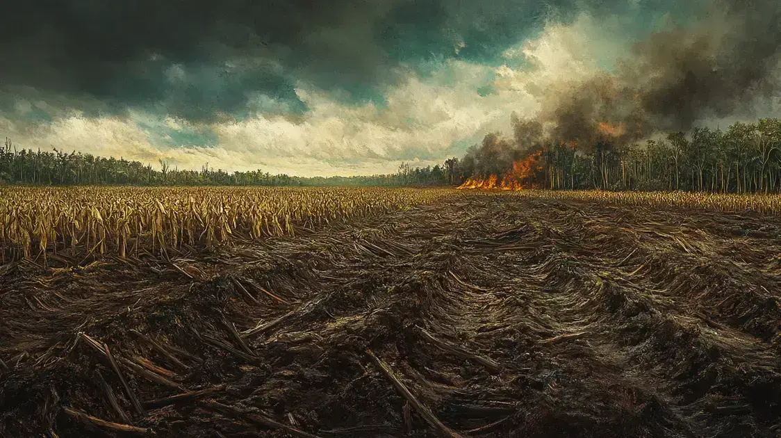 Monocultura perde mais carbono do solo que queimadas 2 Monocultura perde mais carbono do solo que queimadas