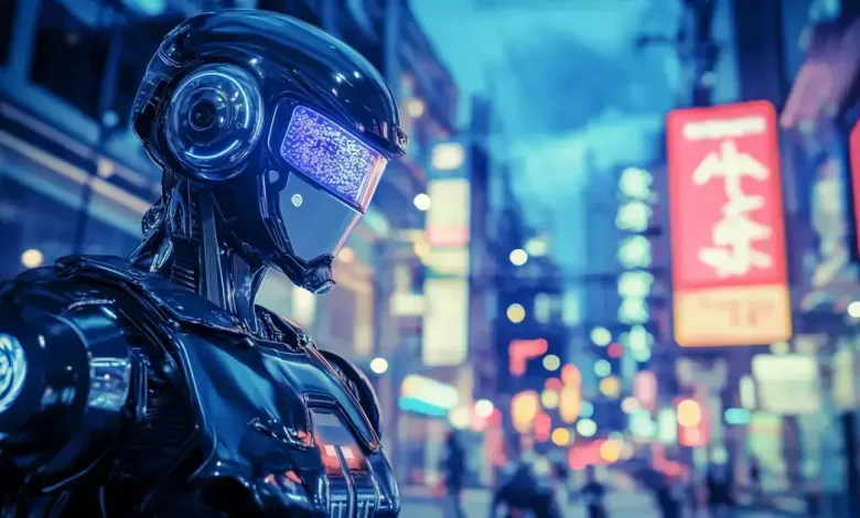 Robô Policial AI Cyborg 1.0 Reforça Segurança na Tailândia