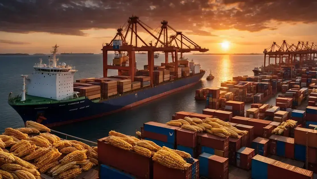 VLI Expande Exportação de Milho para China pelo Espírito Santo