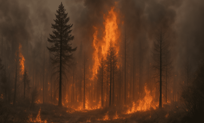 Poluição por Incêndios Atinge 1 Bilhão de Pessoas Anualmente