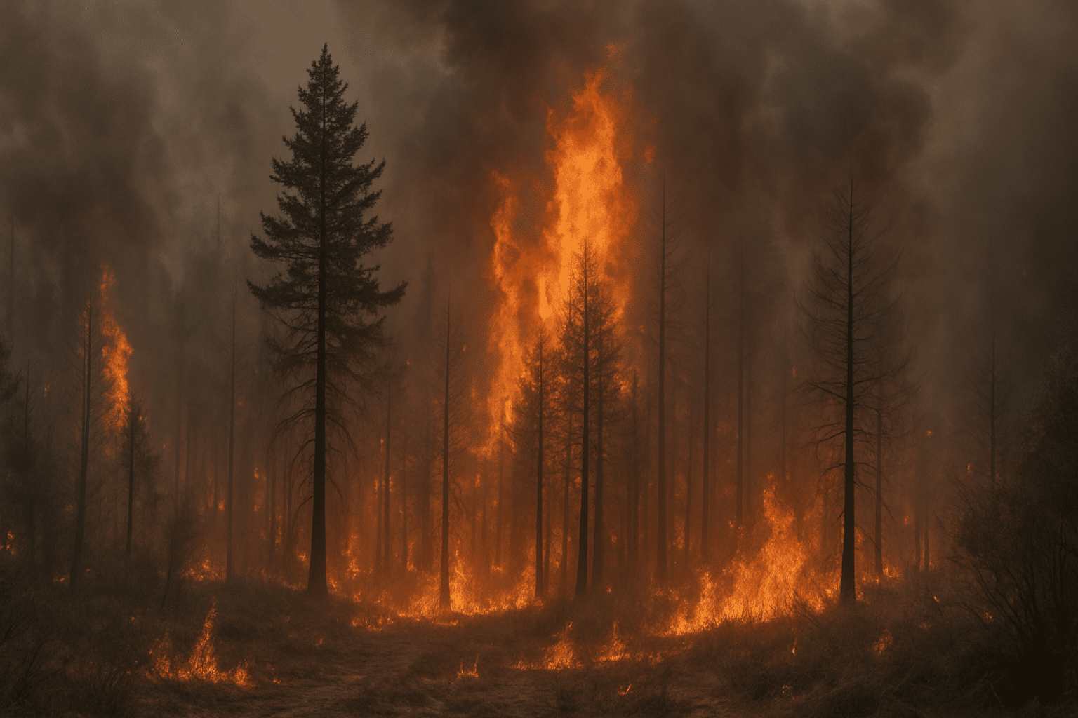 Poluição por Incêndios Atinge 1 Bilhão de Pessoas Anualmente