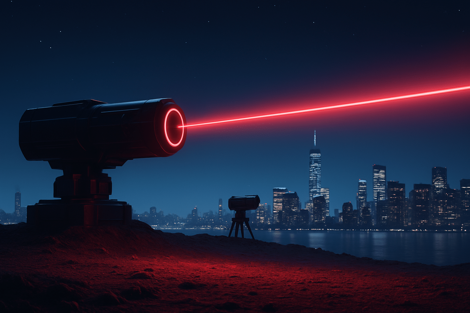 Dispositivo a laser chinês lê textos a 1 km de distância 2 Dispositivo a laser chinês lê textos a 1 km de distância