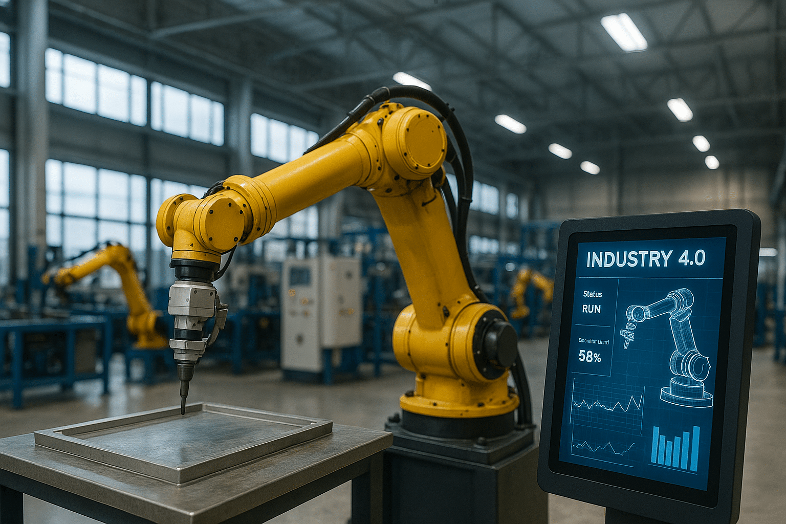 A Indústria 4.0: Principais Tendências para a Indústria em 2025 2 Industria e Tendencias 1