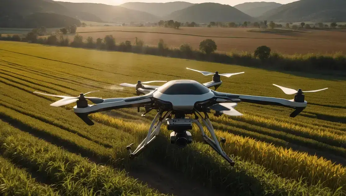 Drones Agrícolas Expandem Uso em 100 Países com Novas Tecnologias