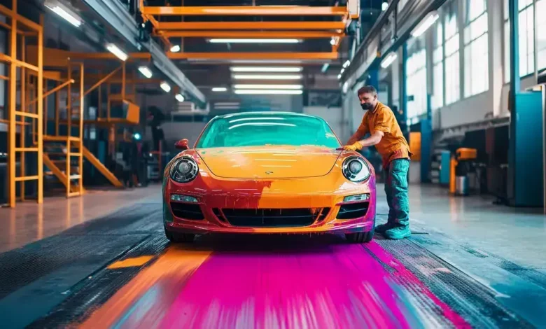 Mistura de Tintas Automática Revoluciona Oficinas de Carros