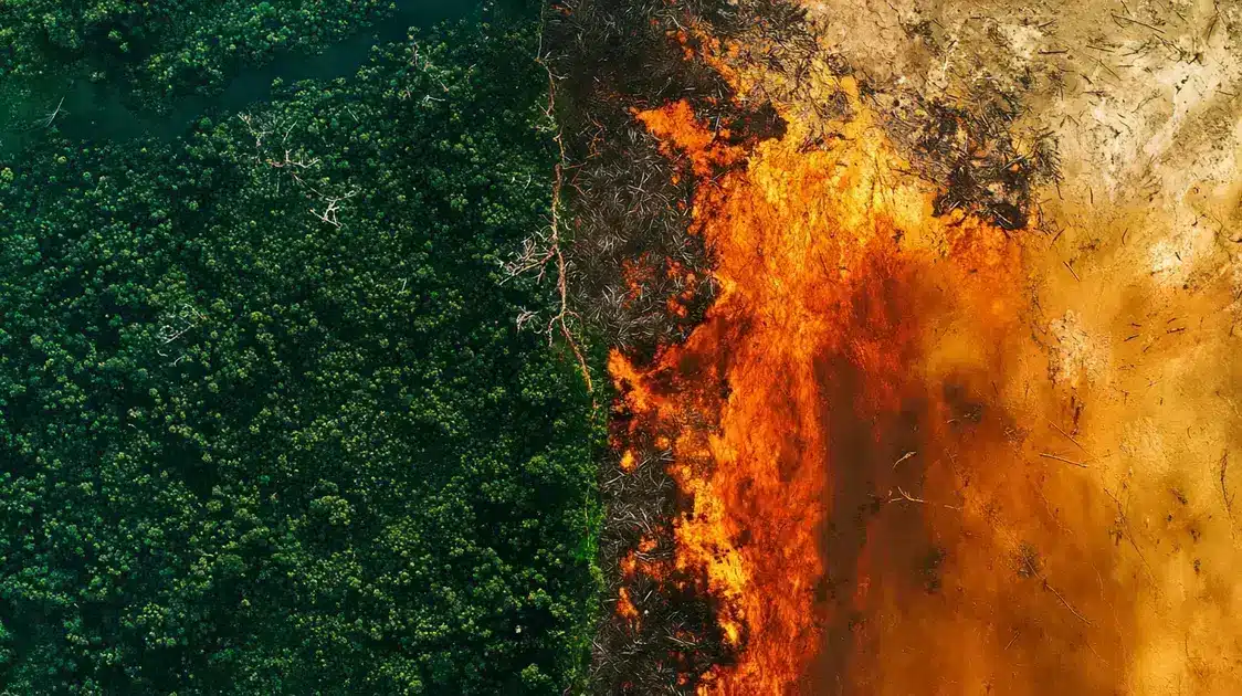 Recorde de perda de floresta primária nos trópicos em 2024