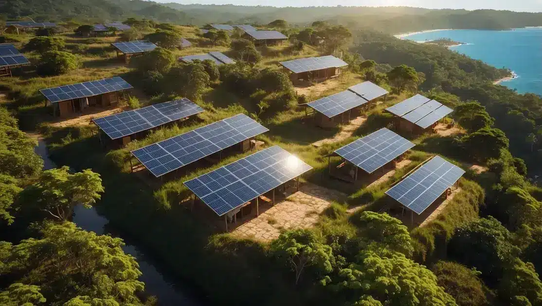 Sistema Fotovoltaico Transforma Comunidade na Ilha das Cinzas