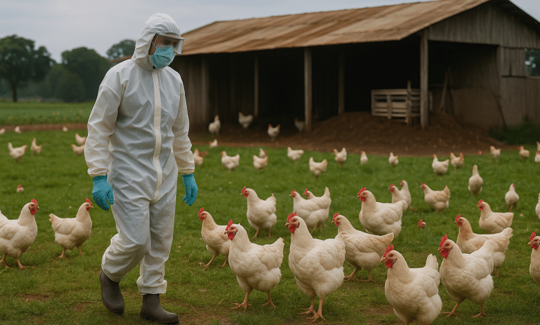 BRF abate 74 mil galinhas em Goiás para evitar gripe aviária