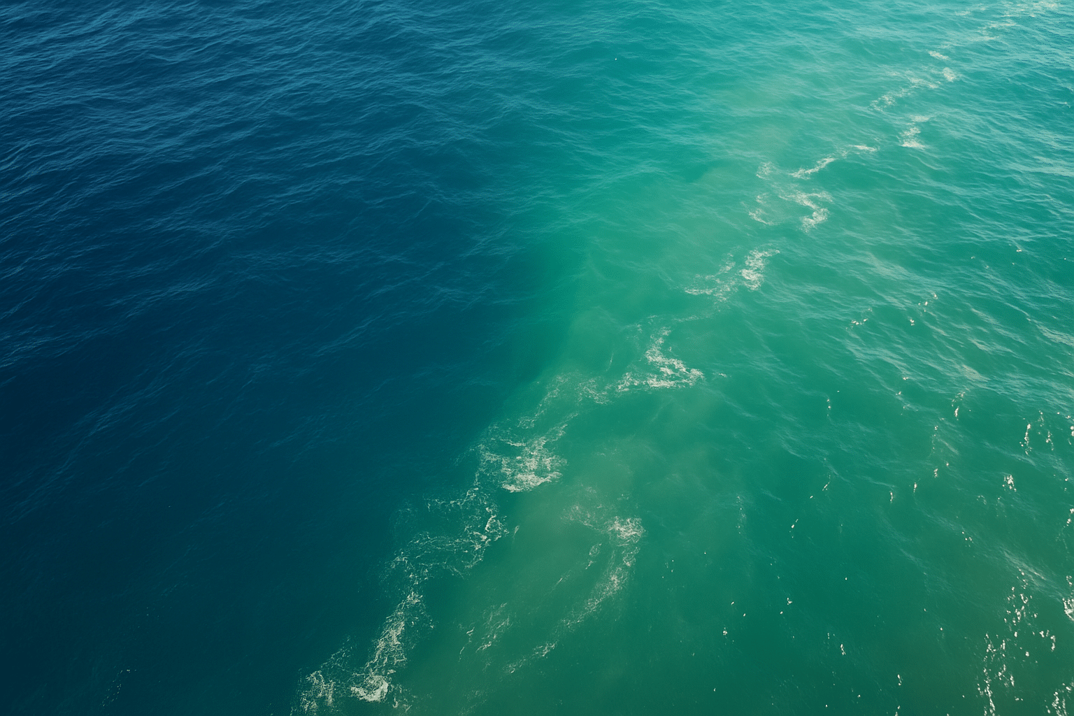 Mudança nas cores do oceano pode impactar humanos