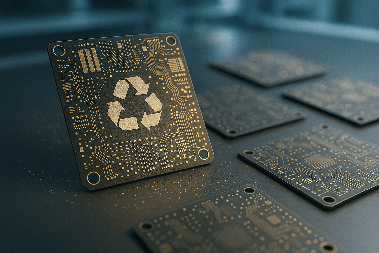 Cientistas desenvolvem método para extração de ouro de e-lixo 2 Cientistas desenvolvem método para extração de ouro de e-lixo