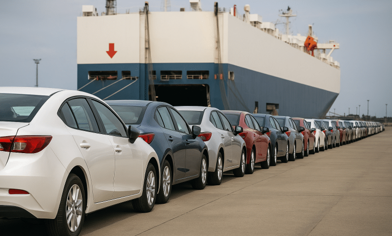 Brasil registra alta de 56,6% nas exportações de veículos até maio