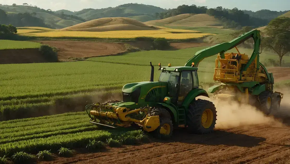 Deere projeta crescimento de vendas no Brasil nos próximos anos