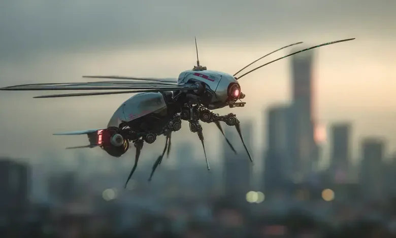 Drone Espião Chinês Inova com Design de Mosquito