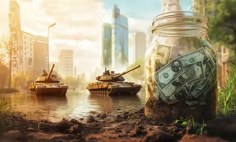 Gastos militares e a emergência climática mundial